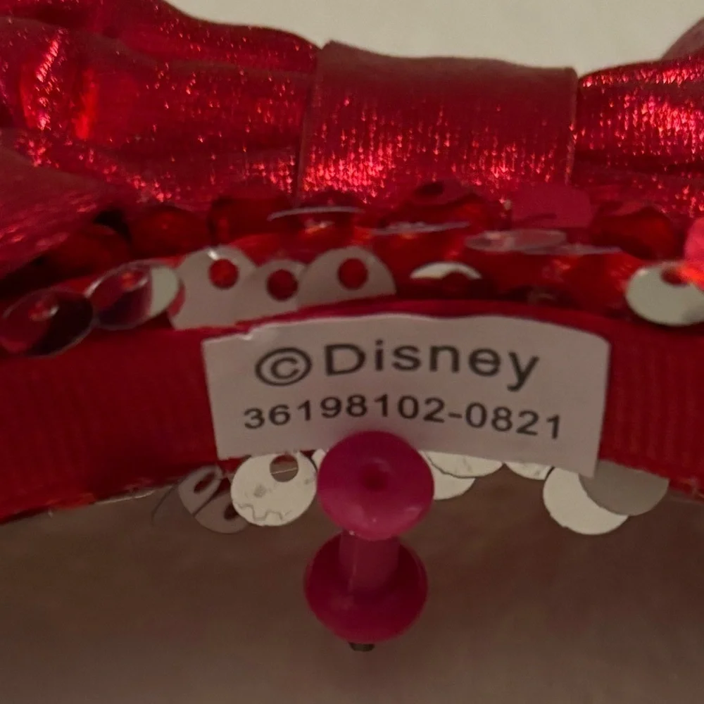 Disney Minnie Mouse Ears Sequined Headband